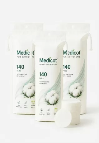 Bông Tẩy Trang Medicot 140 Miếng
